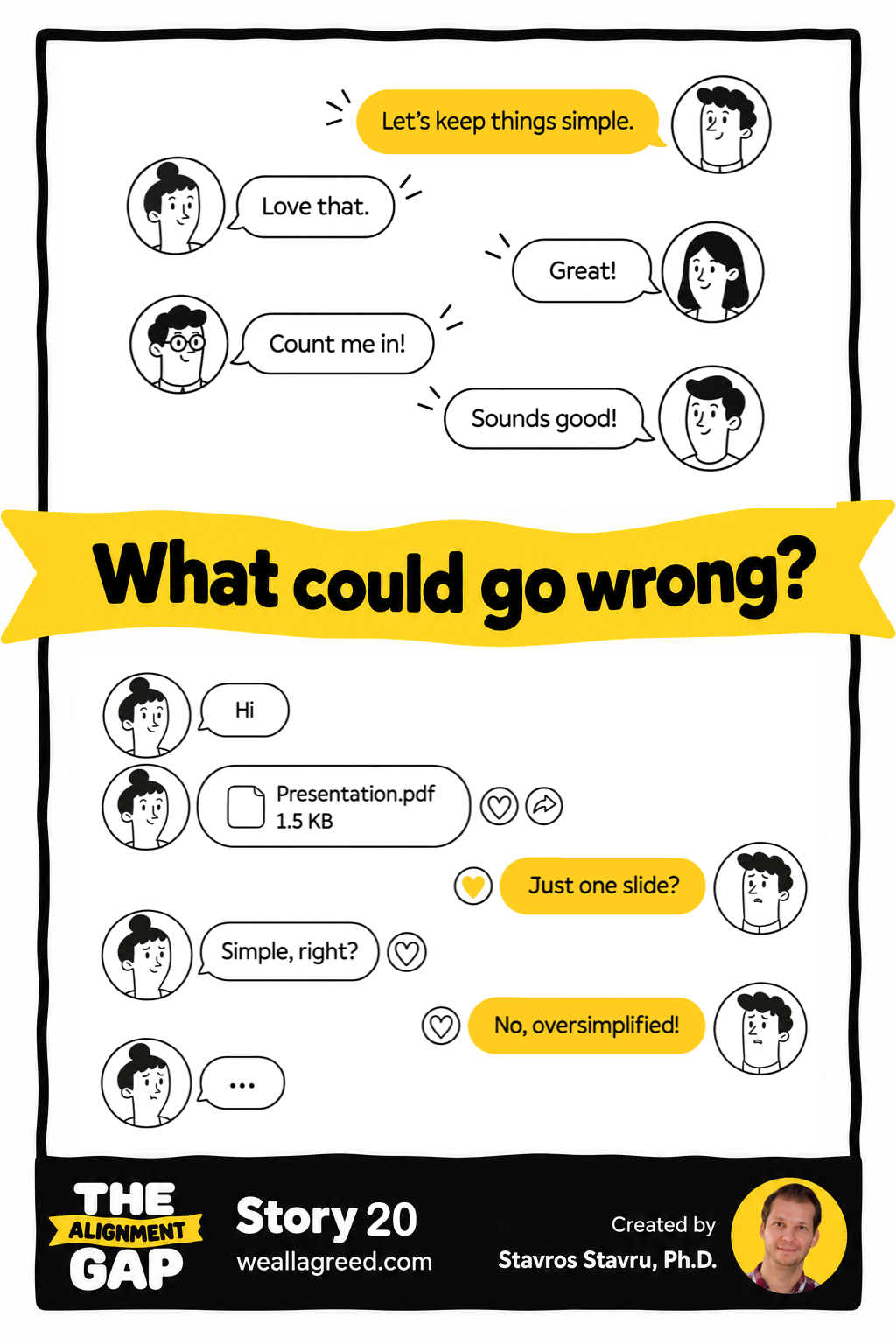 The Alignment Gap Story 20: Simple