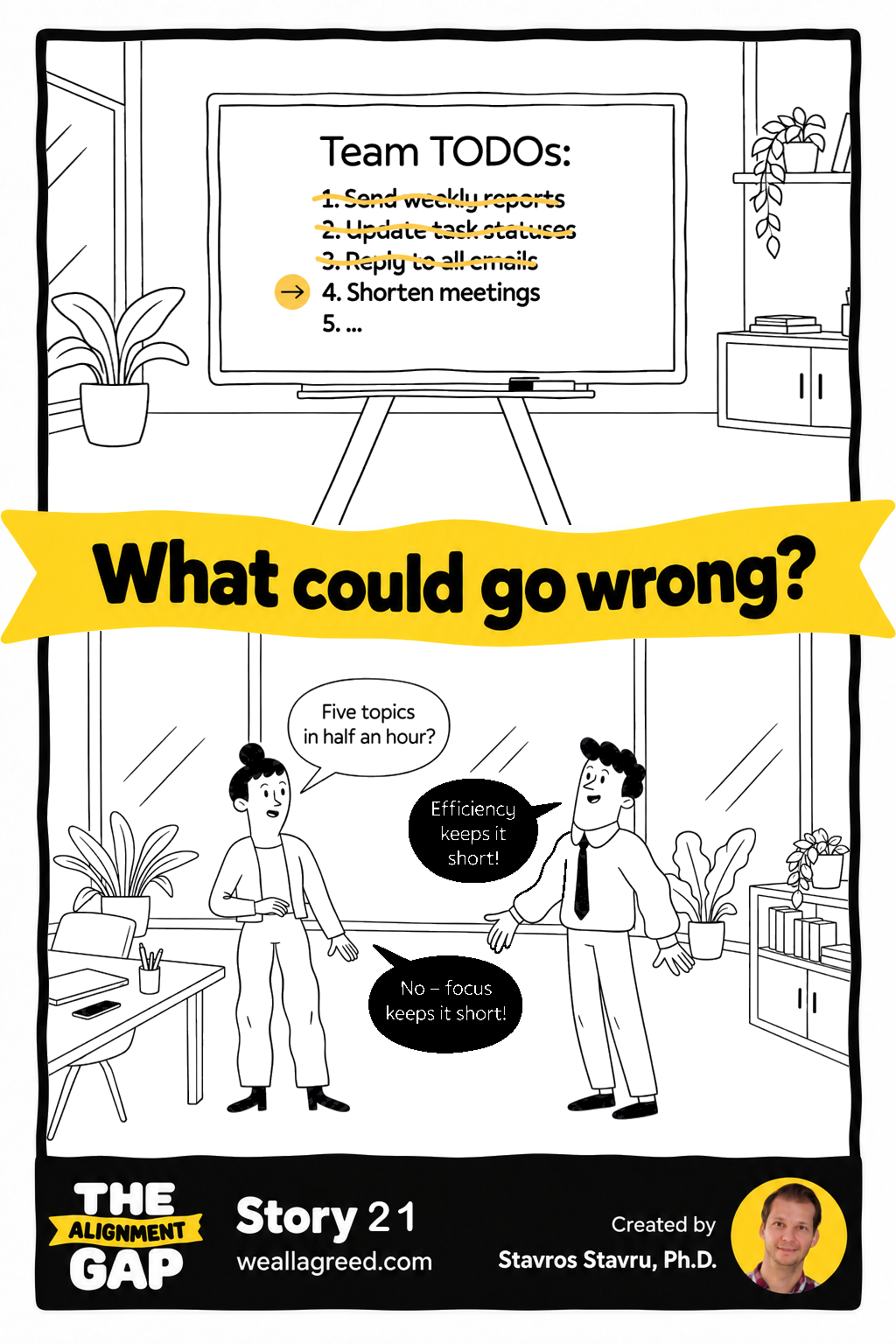 The Alignment Gap Story 21: Shorter