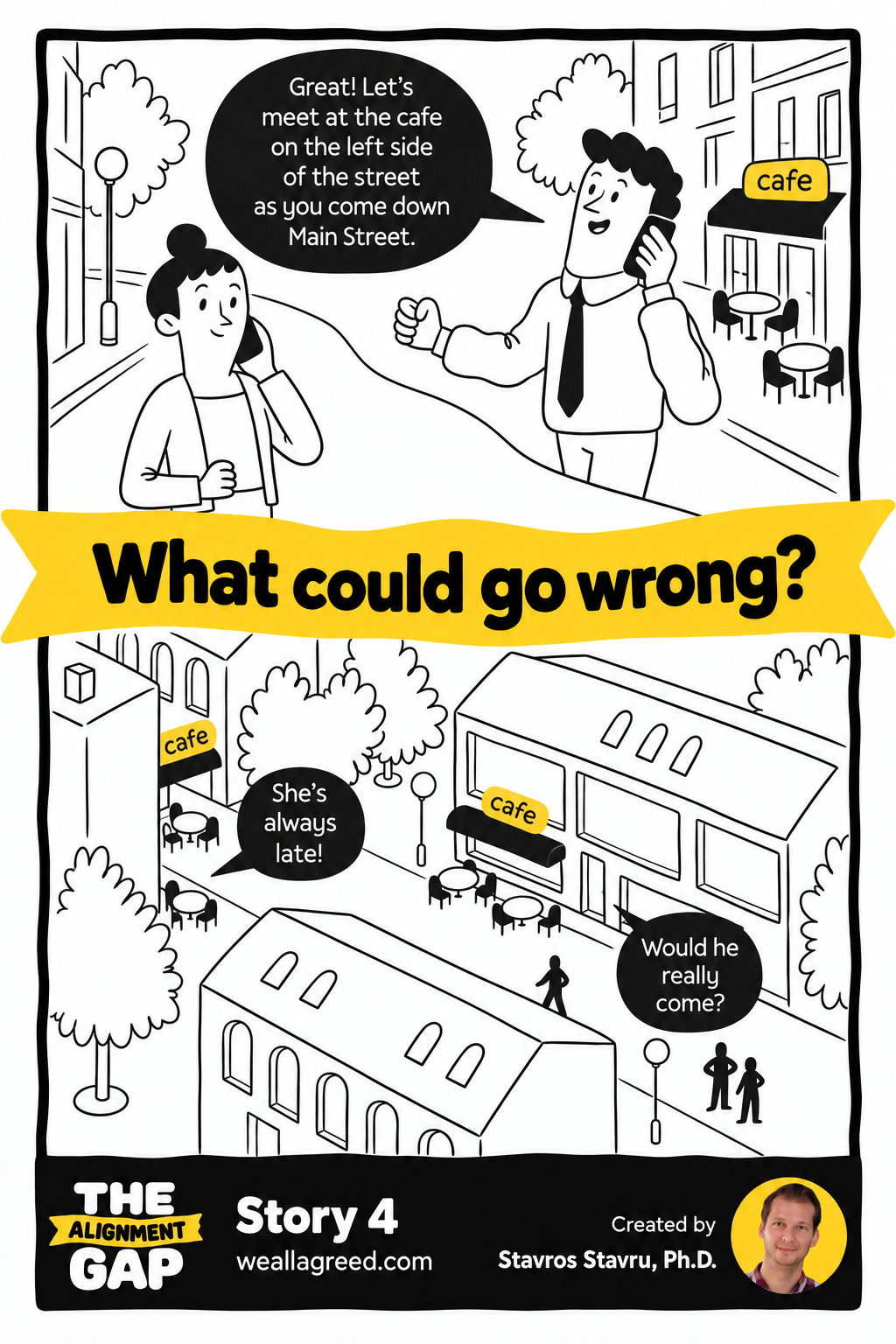 The Alignment Gap Story 04: Left. Obviously.